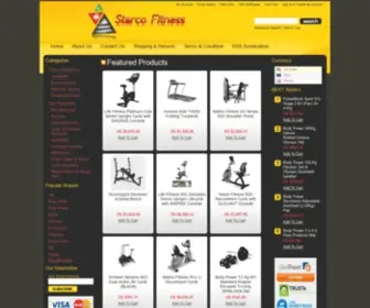 Starcofitness.com(Buy Online Fitness and Gym Equipment) Screenshot