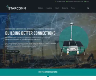 Starcommsolutions.com(STARCOMM) Screenshot