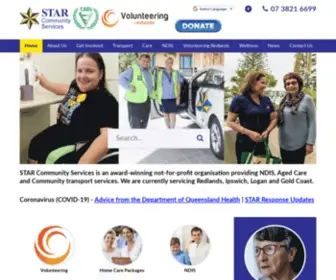 Starcommunityservices.org.au(STAR Community Services) Screenshot