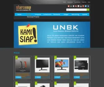 Starcompjogja.com(Starcomp) Screenshot