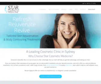 Starcosmeticmedicine.sydney(Star Cosmetic Medicine) Screenshot