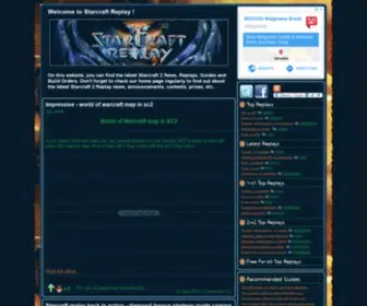 Starcraft-Replay.com Screenshot