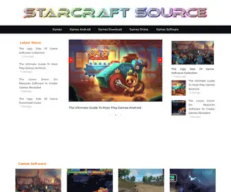 Starcraft-Source.com(Starcraft 2 Maps) Screenshot