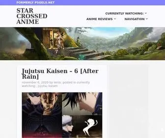 Starcrossedanime.com(Star Crossed Anime) Screenshot