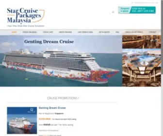 Starcruisepackagesmalaysia.com(Star Cruise Packages Malaysia) Screenshot