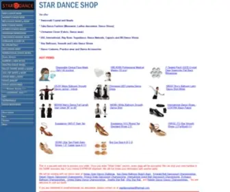 Stardanceshop.com(Star Dance Shop) Screenshot