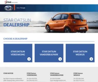 Stardatsun.co.za(Star Datsun) Screenshot