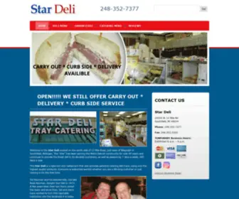 Stardeli.net(Star Deli) Screenshot