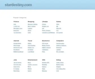 Stardestiny.com Screenshot