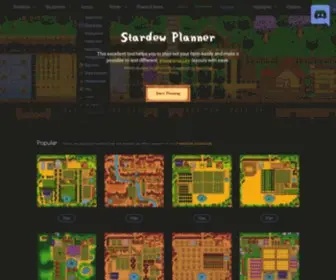 Stardew.info(Stardew valley planner v2) Screenshot