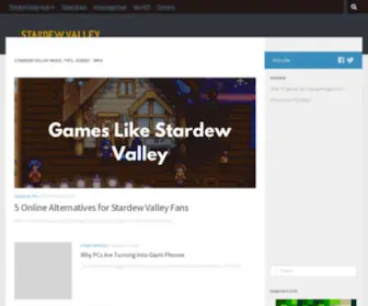 StardewValleyinfo.com(Stardew Valley tips) Screenshot