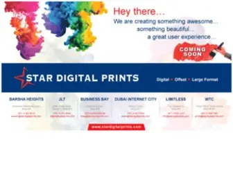 Stardigitalprints.com(Star digital prints. we are a contemporary print production powerhouse) Screenshot