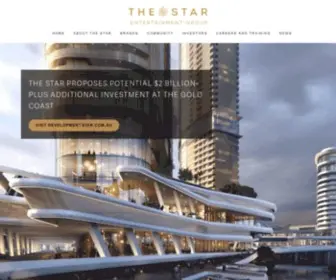 Starentertainmentgroup.com.au(The Star Entertainment Group) Screenshot