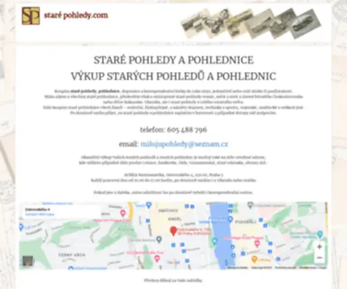 Starepohledy.com(Staré pohledy) Screenshot