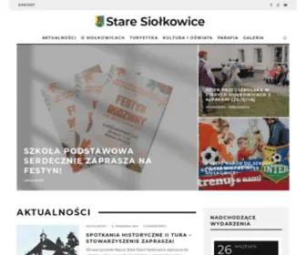 Staresiolkowice.pl(Sołectwo Stare Siołkowice) Screenshot