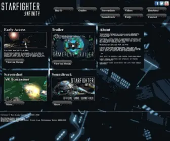 Starfighterinfinity.com(Starfighter) Screenshot