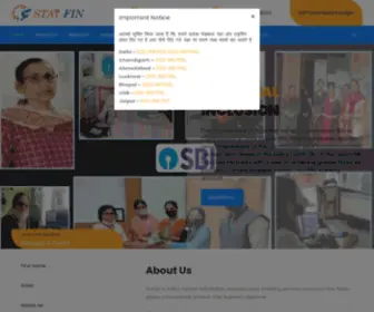 Starfinindia.co.in(Customer Money Transfer) Screenshot