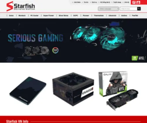 Starfish.com.vn(Starfish) Screenshot