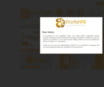 Starfishfx.com(Forex, Forex derivatives, Indices & CFDs, Commodities trading) Screenshot
