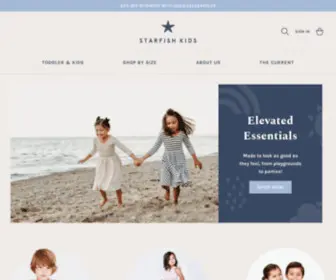 Starfishkids.com(Create an Ecommerce Website and Sell Online) Screenshot