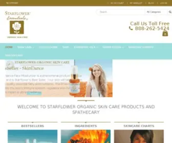 Starflower.com(Best Organic Skin Care &amp; Beauty Products) Screenshot
