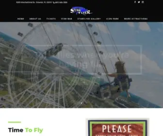 Starflyer.com(Orlando's Tallest Swing Ride) Screenshot