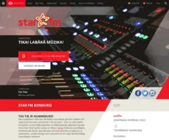Starfm.lv Screenshot