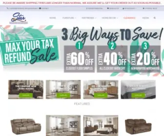 Starfurniturewv.com(Star Furniture) Screenshot