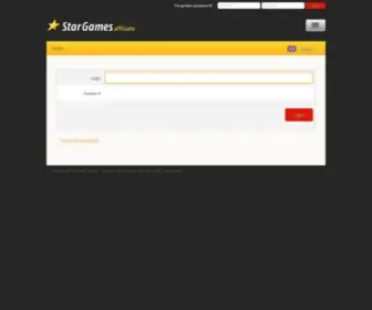 Stargamesaffiliate.com(Affiliate Admin System) Screenshot