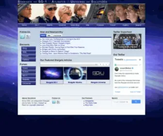 Stargate-SG1-Solutions.com(Stargate SG1 Solutions) Screenshot