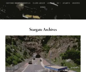 Stargatearchives.com(Ancient Depository of our Stargate podcasts (old and new)) Screenshot