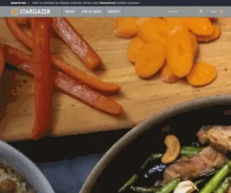 Stargazercastiron.com(Quality cookware. Made in USA. The cast iron skillet like you've never seen it before) Screenshot