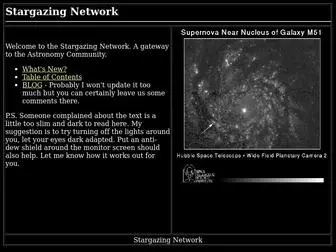 Stargazing.net(Stargazing Network Main Page) Screenshot
