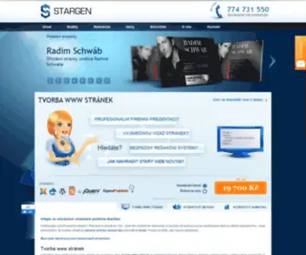 Stargen.cz(Tvorba www stránek) Screenshot