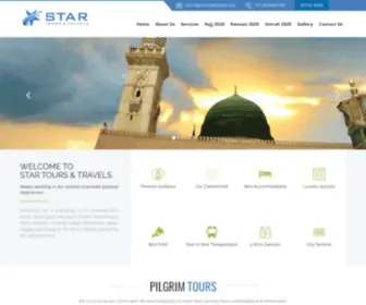 Starhajumrah.com(Star Tours and Travels) Screenshot