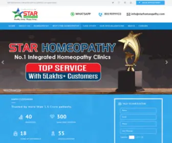 Starhealthsciences.com(Star Health Sciences) Screenshot