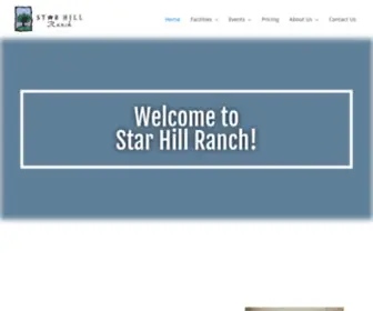 Starhillranch.com(Weddings, receptions, corporate events, film & video production) Screenshot