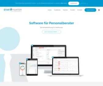 Starhunter.de(Headhunter Software für Personalberater) Screenshot