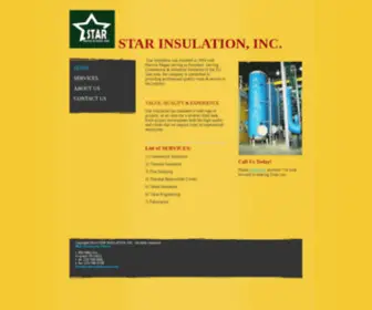 Starinsulationinc.com(STAR INSULATION) Screenshot