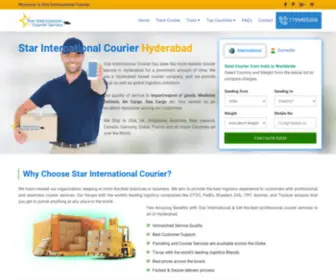 Starinternationalcourier.in(Courier Services in Hyderabad) Screenshot