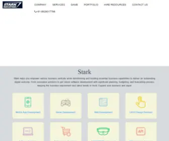 Stark7Industries.com(Web App Development Company) Screenshot