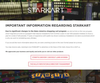 Starkart.net(Advertising Agency) Screenshot