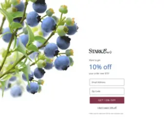 Starkbros.com(Stark Bro's Nurseries & Orchards Co) Screenshot