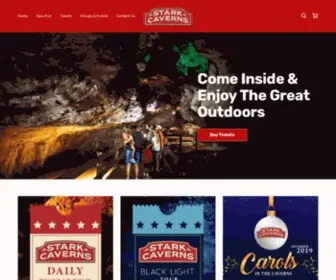Starkcaverns.com(Stark Caverns Home) Screenshot