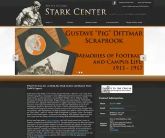 Starkcenter.org(Lutcher Stark Center for Physical Culture and Sports) Screenshot