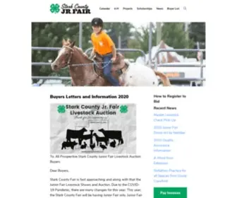 Starkcountyjrfair4H.com(Stark County Jr Fair 4) Screenshot