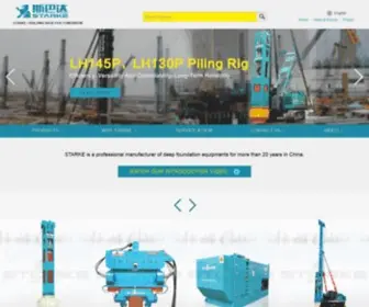 Starke-Piledriver.com(STARKE Piling Equipment) Screenshot