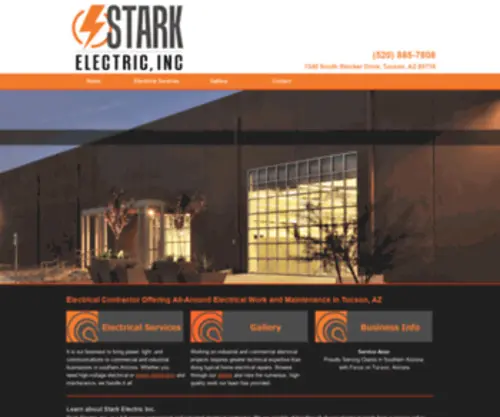 Starkelectric.com(Stark Electric Inc) Screenshot