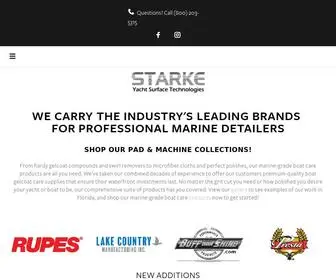 Starkeyachtcare.com(Quality Yacht and Boat Care Products) Screenshot