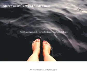 Starkfootandankle.com(Stark County Foot and Ankle Clinic) Screenshot